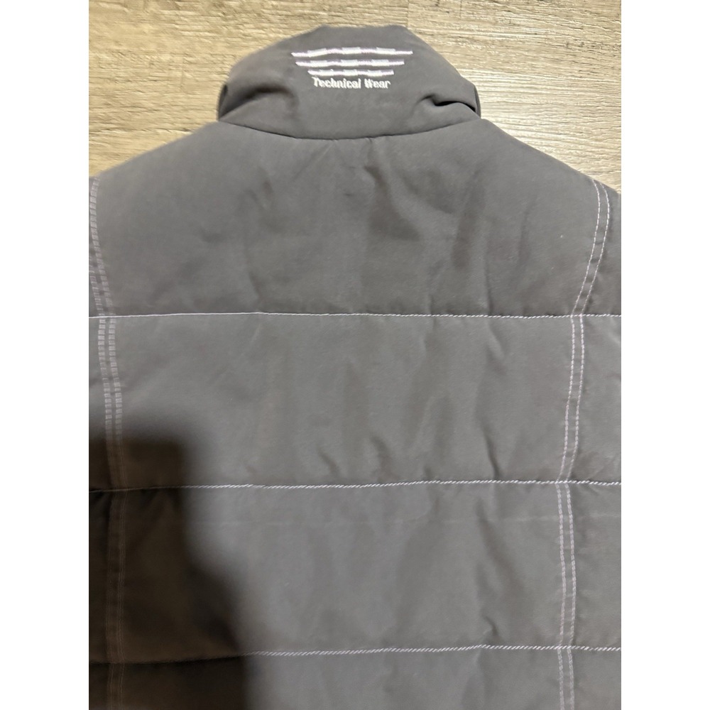 Equi-theme Puffer Vest Gray XS Equestrian Le's Essentials Collection - Picture 5 of 6